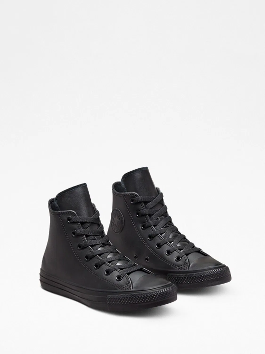 Кроссовки высокие Converse Black — фото 3
