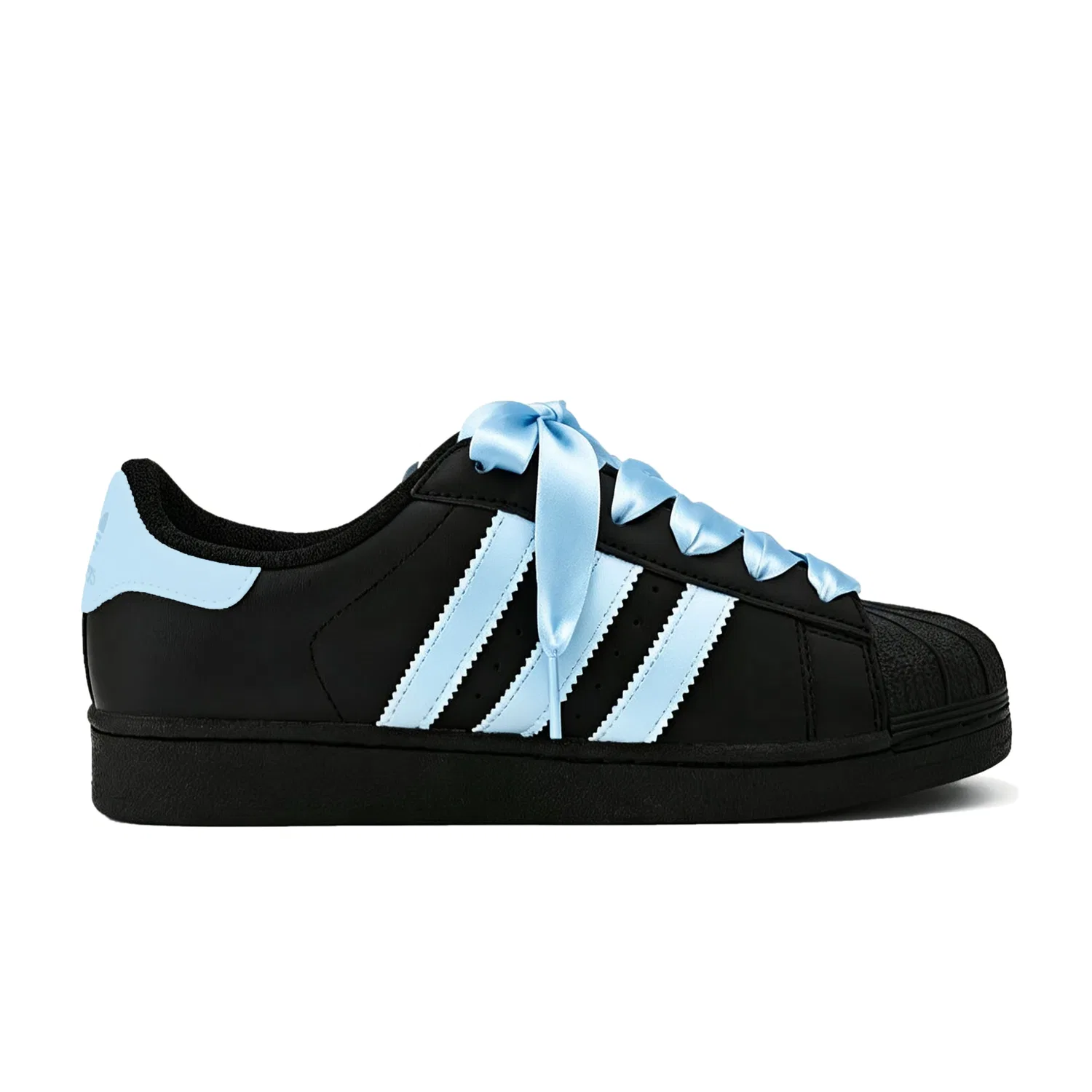 Детские кроссовки для скейтбординга с принтом Superstar 2, Adidas Originals, Blue — фото 3