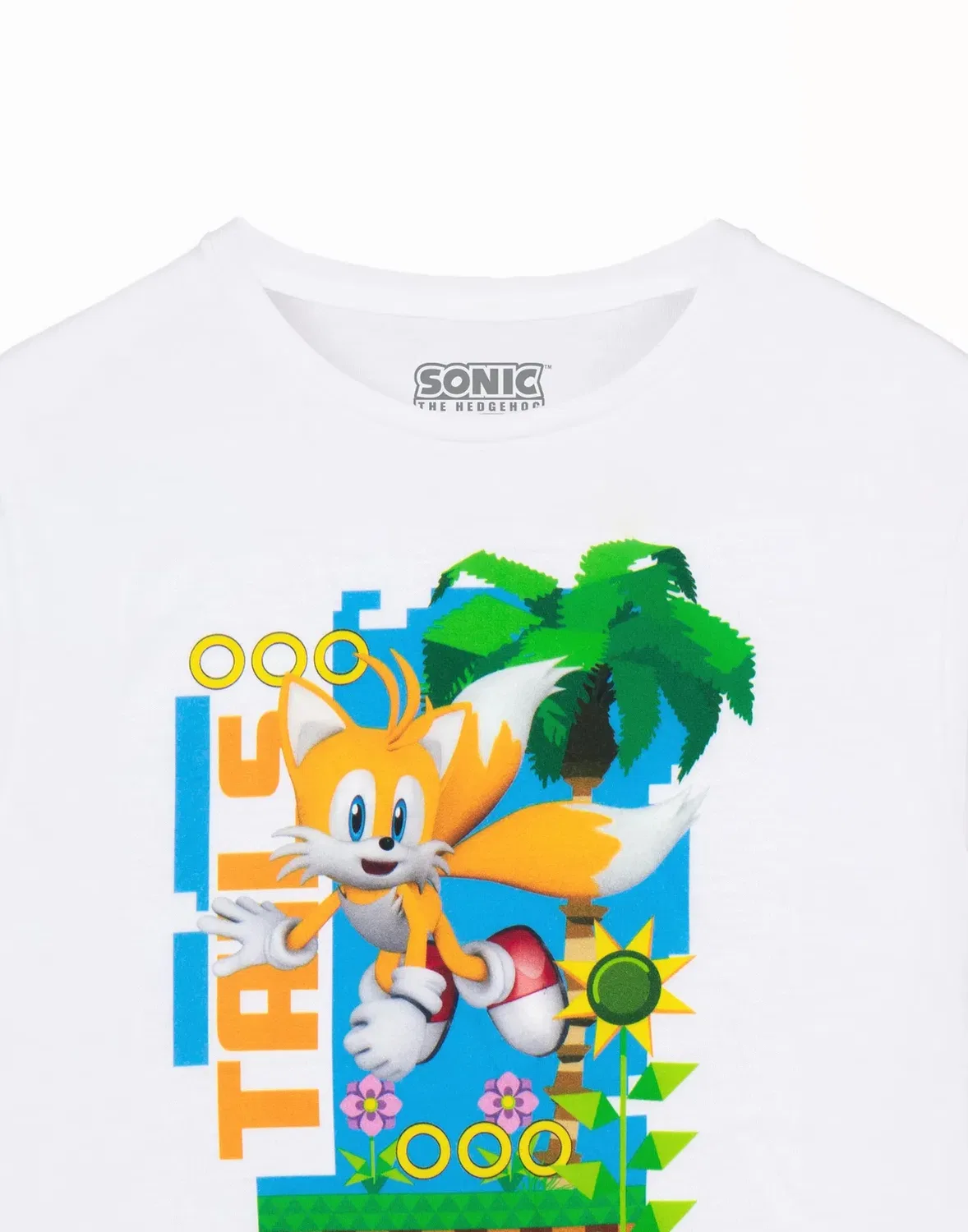 Детская футболка с коротким рукавом Sonic The Hedgehog, White — фото 3