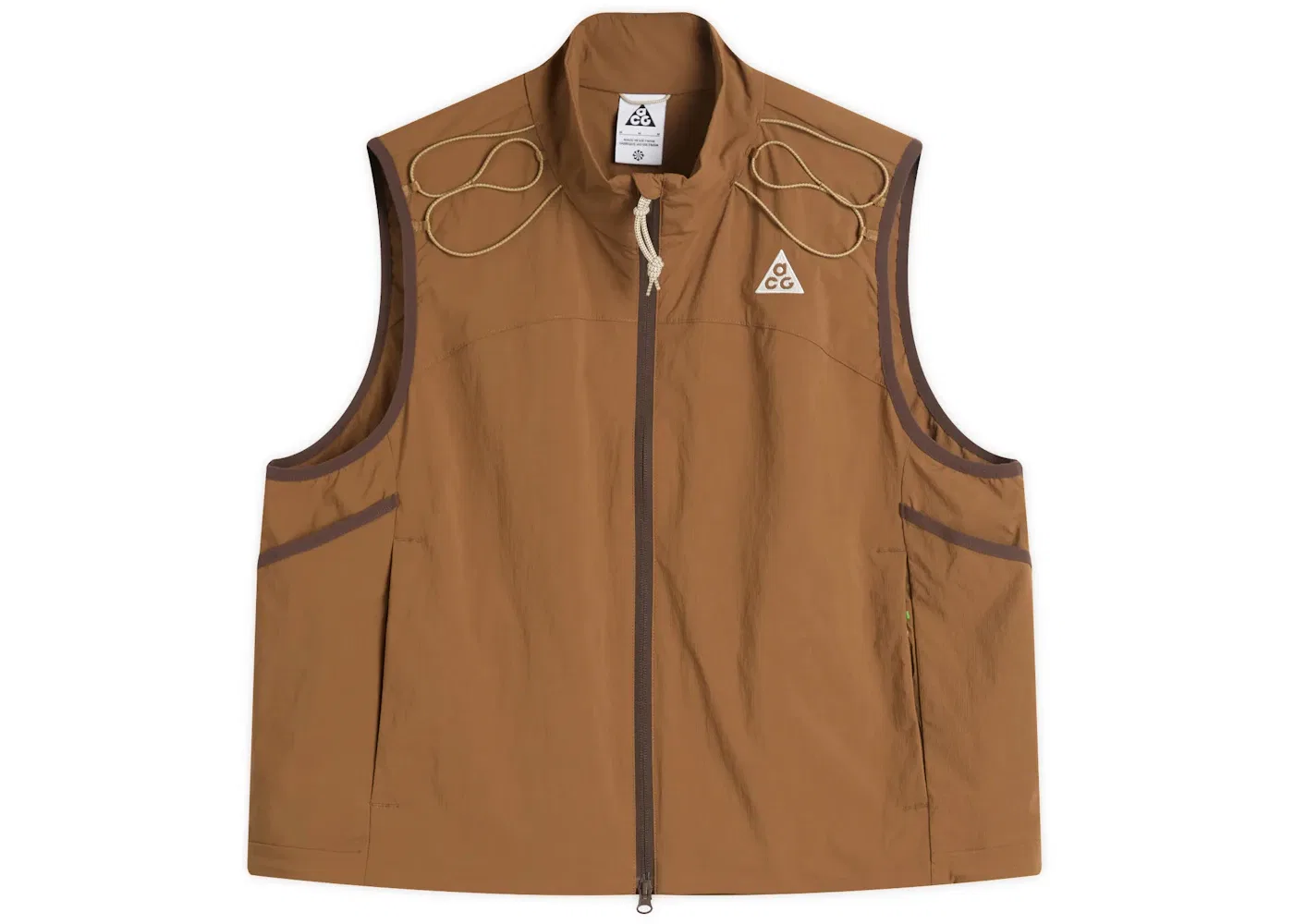 Мужской жилет с принтом Nike ACG Death Bloom, Mosswood Brown