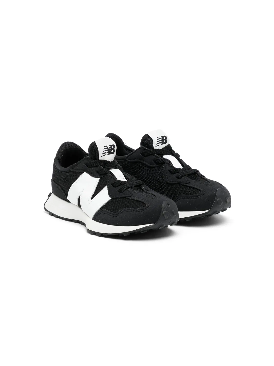 Кроссовки 327 с логотипом New Balance, черный