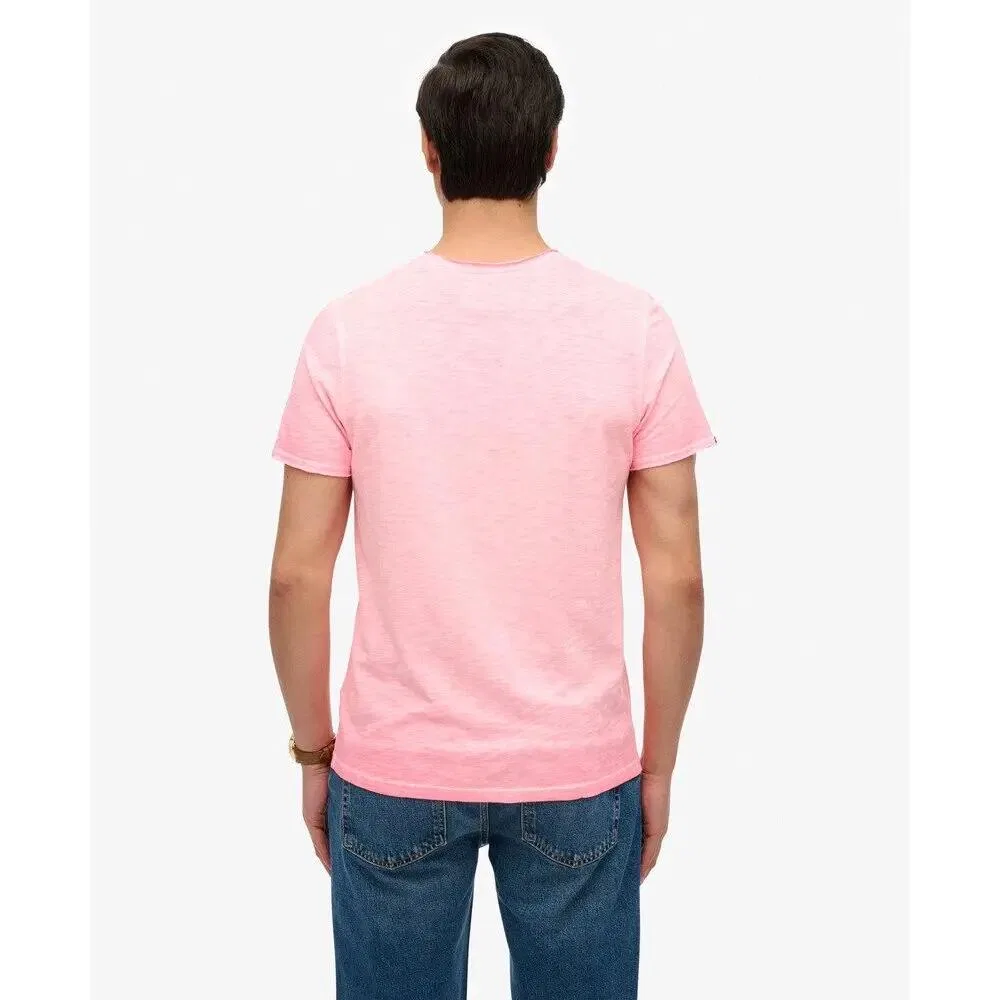 Женская футболка с рваным краем Raw Edge Superdry, Rosa — фото 3