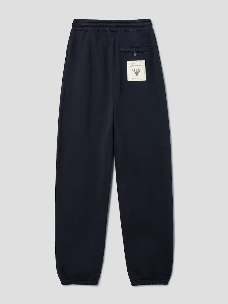 Спортивные брюки, флисовые, Le Jogging Torneo JACQUEMUS, Dark Navy — фото 2