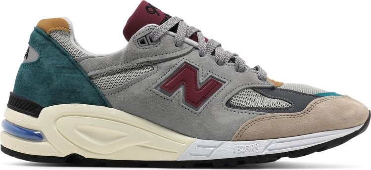 

Кроссовки New Balance 990v2 Made in USA 'Grey Multi', серый