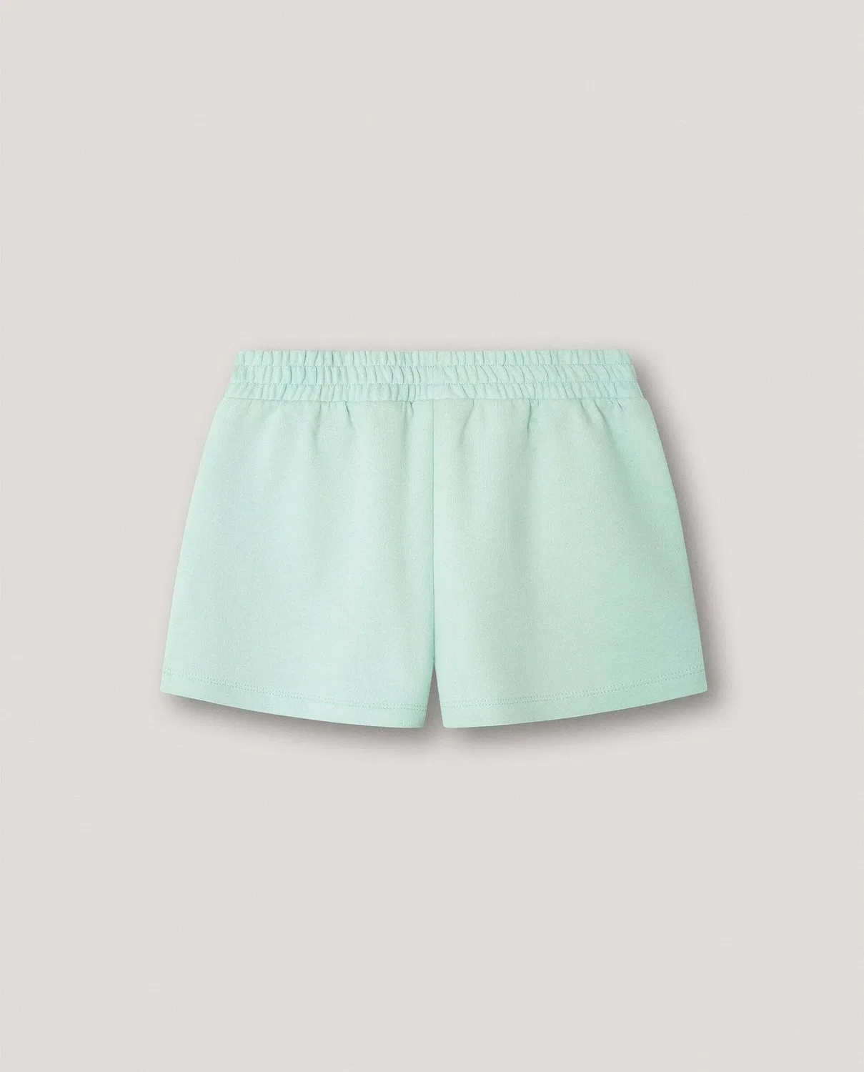 Детские шорты для девочки из футера Gab Pepe Jeans, Verde Agua — фото 4