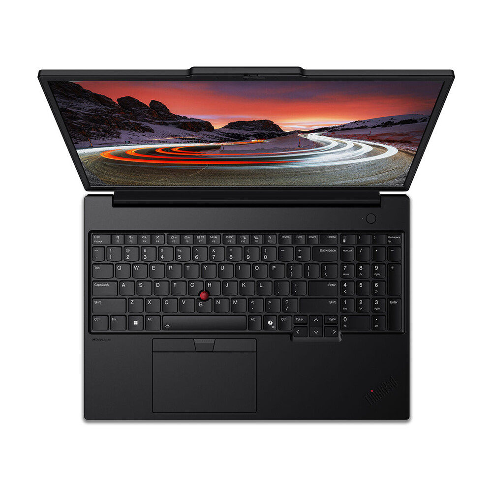Ноутбук Lenovo ThinkPad P16s Gen 3, 16", 16 ГБ/512 ГБ, Ultra 7-155H, RTX 500 Ada, 21KS001MUS, чёрный, англ. клавиатура — фото 4