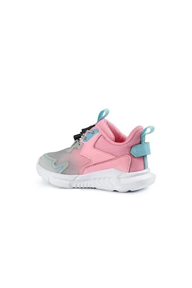 Детские кроссовки для девочек текстильные Haru pink baby phylon sneakers Vicco, Pink — фото 3