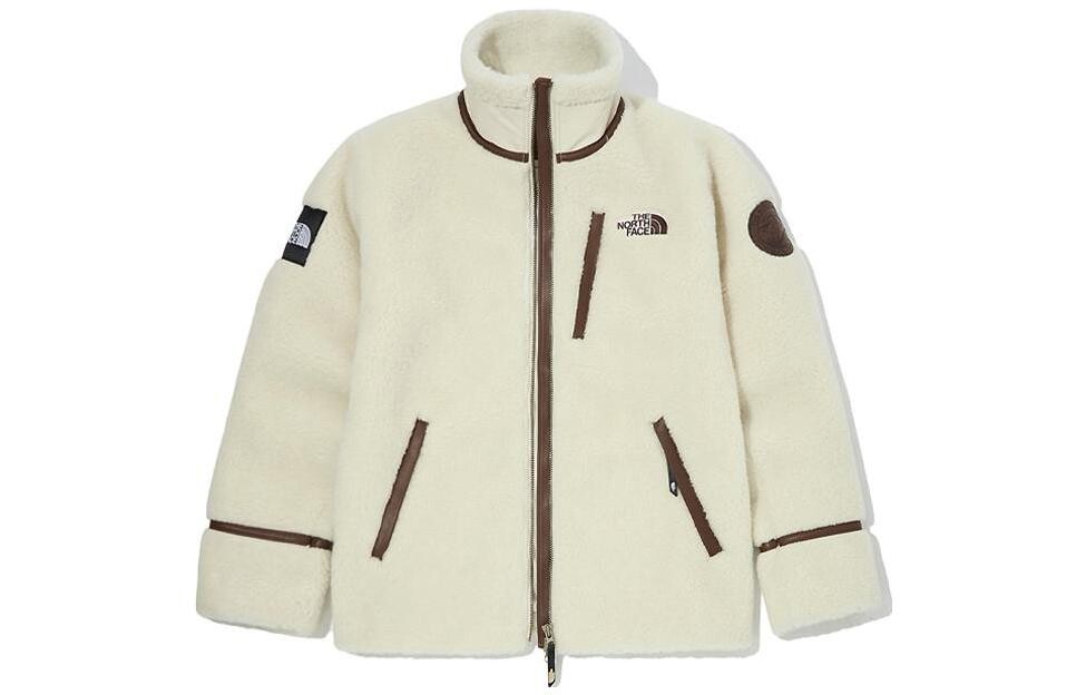 

Куртка унисекс кремовая The North Face, кремовый