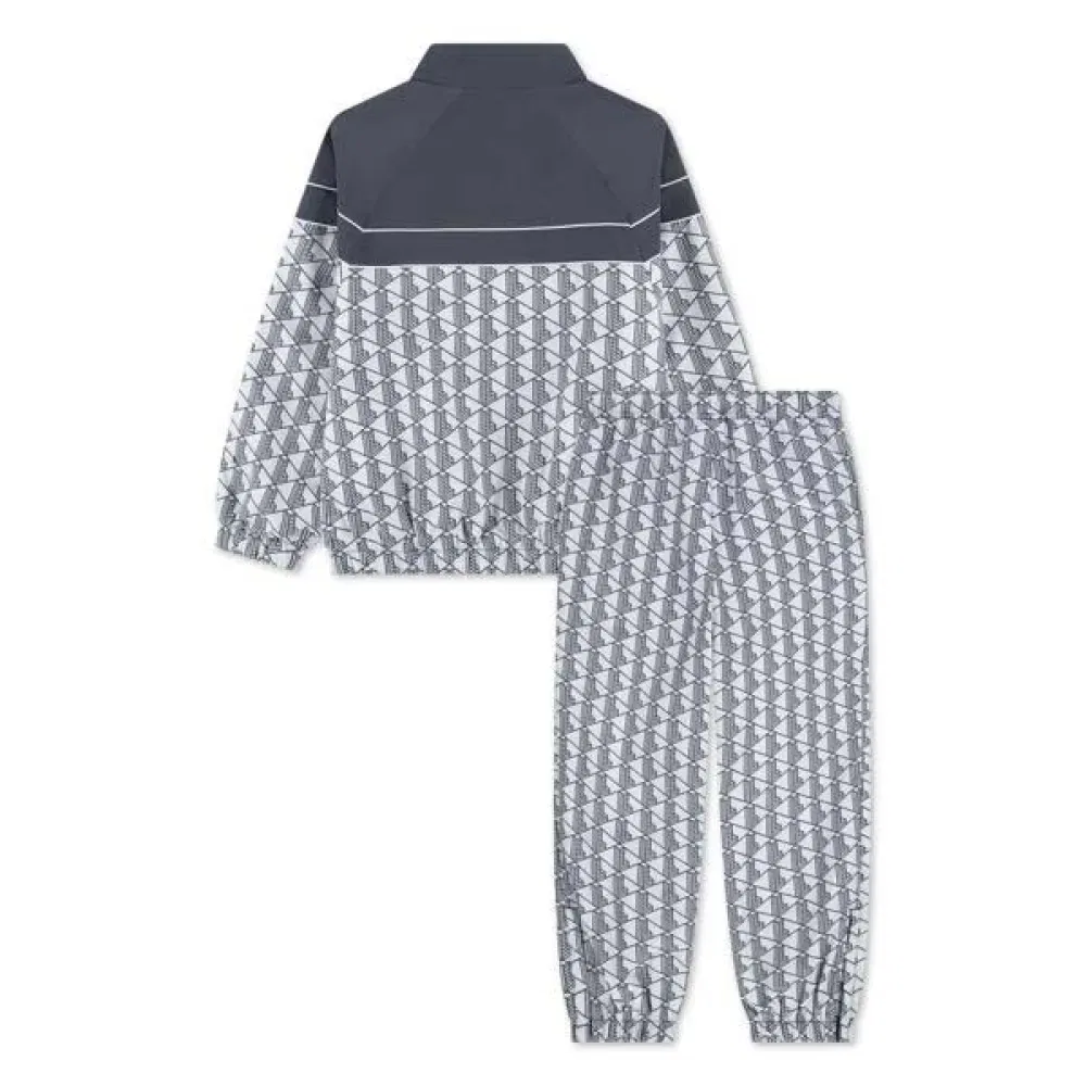 Комплект с длинным рукавом Lacoste Kids, серый — фото 2