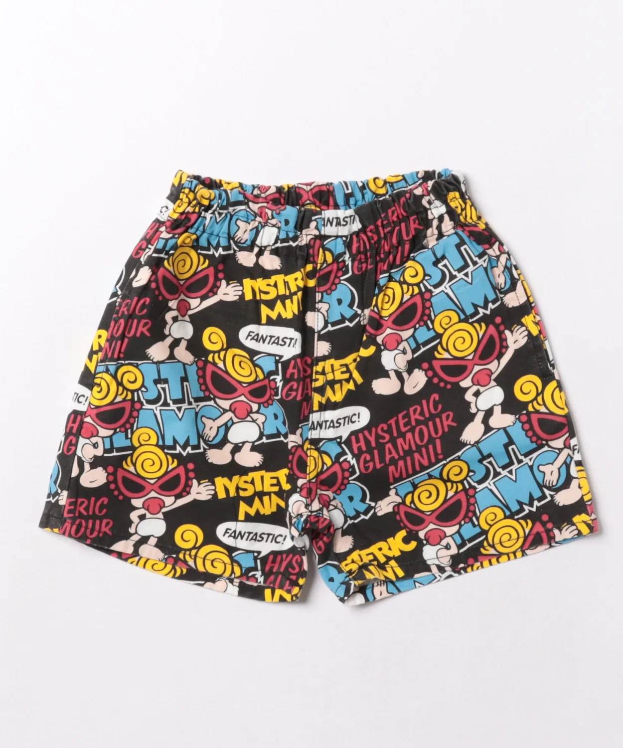 Детские шорты с принтом FANTASTIC! HYSTERIC MINI, Black