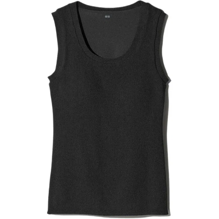 Топ-майка Tank Tops Women's 09 Black, UNIQLO, Black