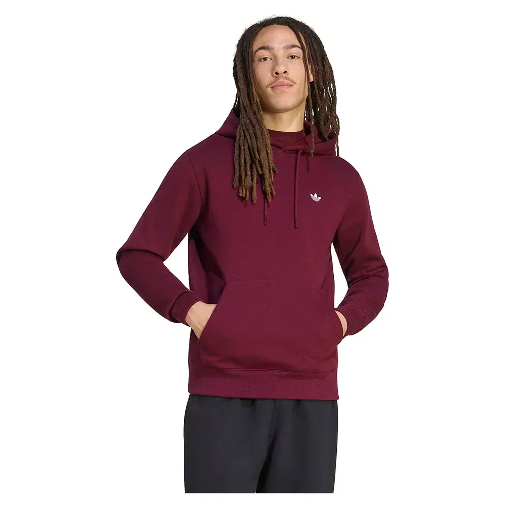Худи Trefoil Essentials Adidas Originals, красный