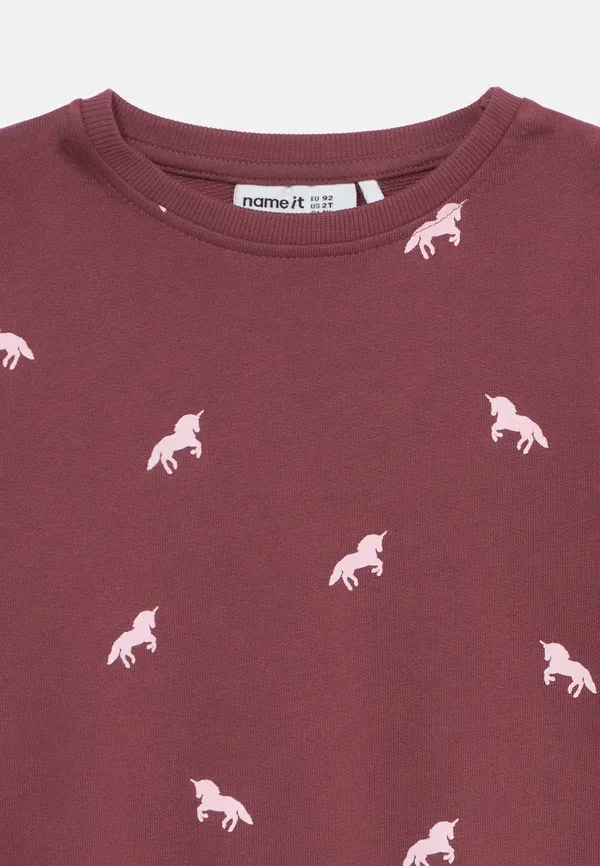 Свитшот с принтом Unicorn Name It Wild Ginger, Parfait Pink, розовый — фото 4
