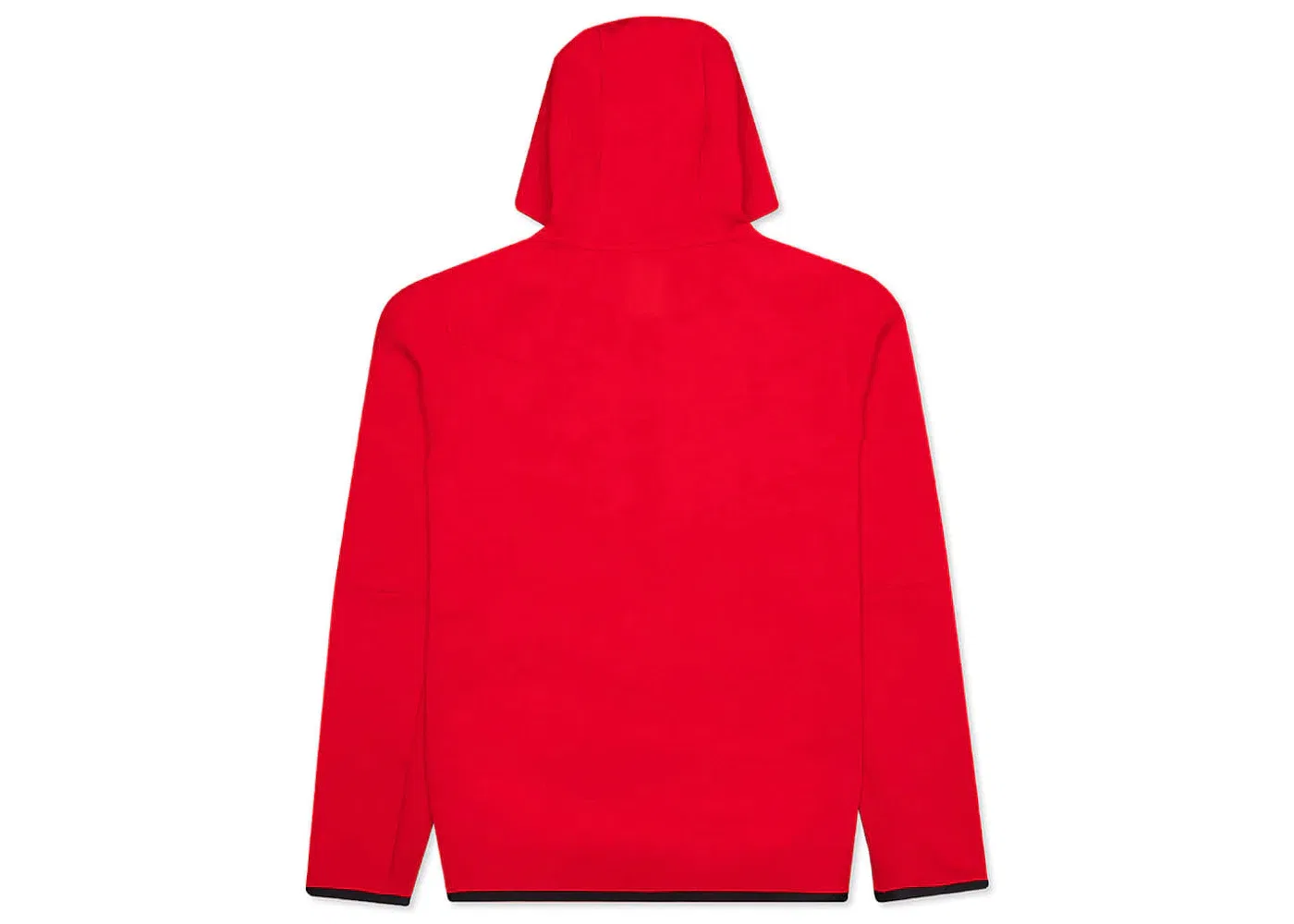 Мужская куртка-худи Tech Fleece на полной молнии Nike, University Red — фото 2