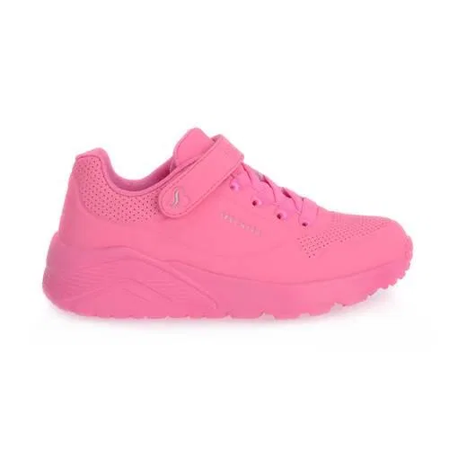 Детские кроссовки с блочной подошвой UNO LITE Skechers, Pink — фото 2