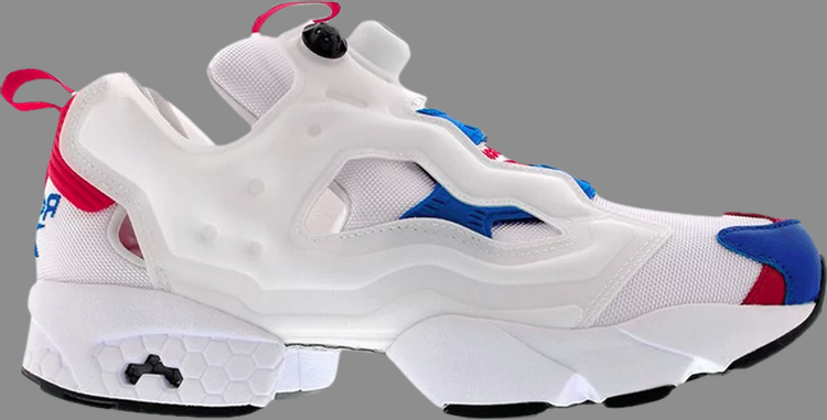 Кроссовки instapump fury 'icons pack - running dual' Reebok, белый - фото