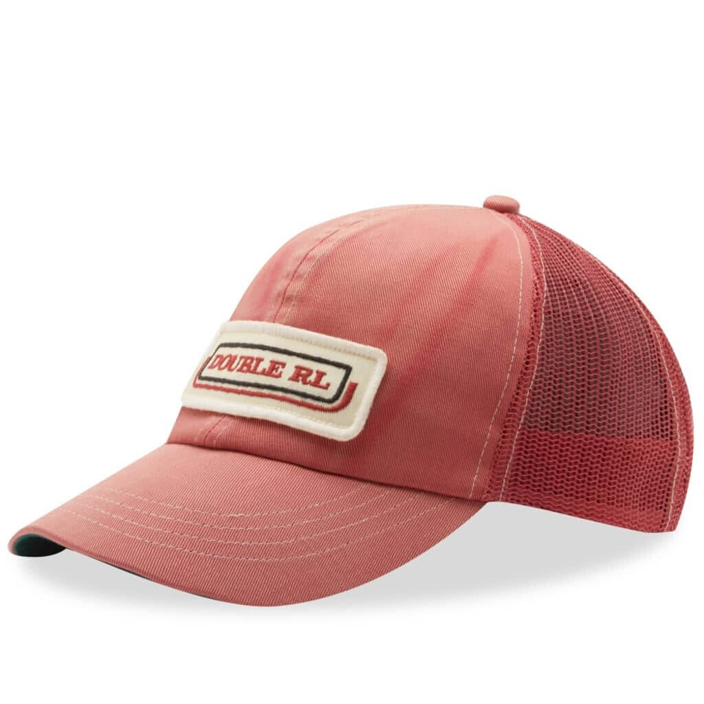 

Кепка RRL Mesh Logo Trucker, красный