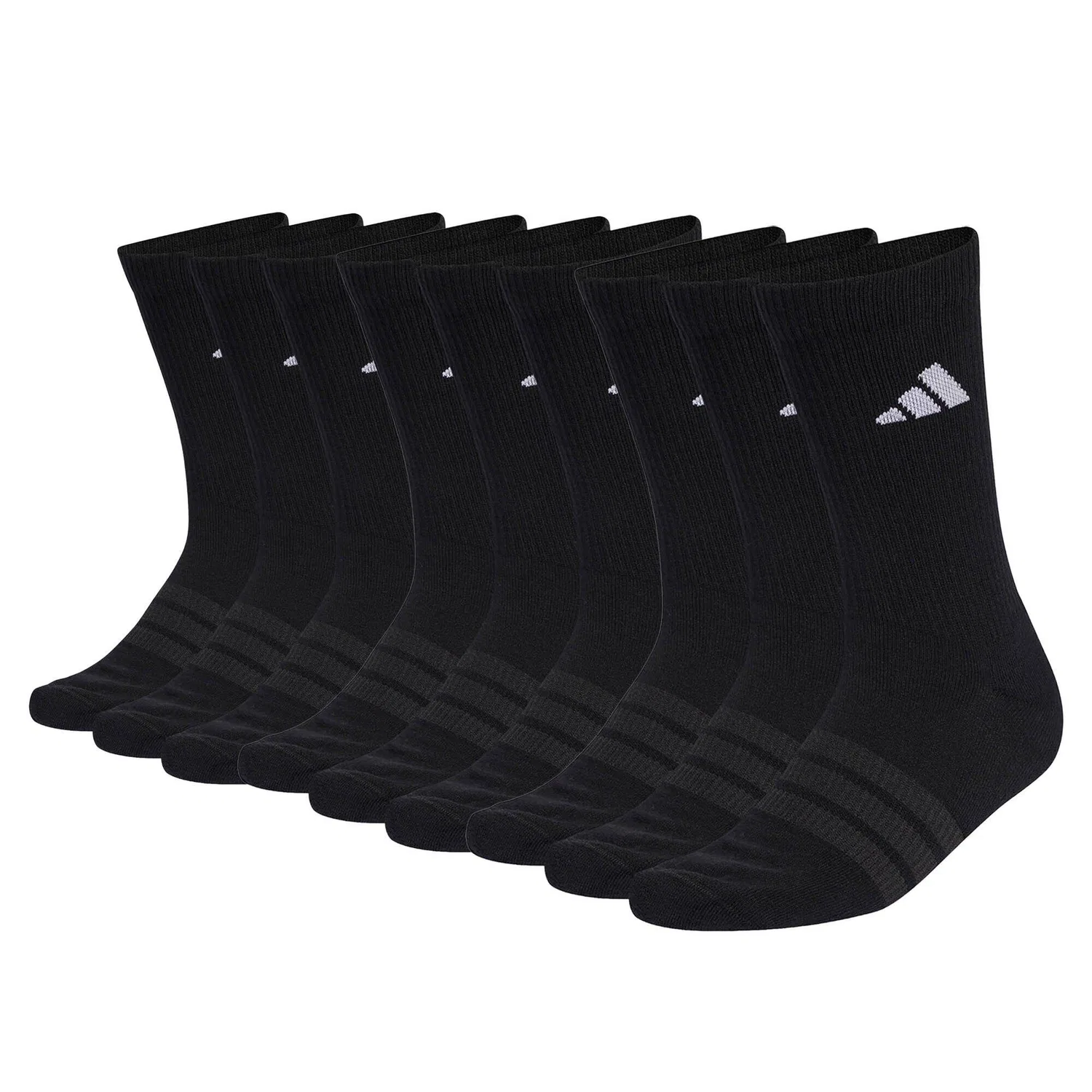 Мужские спортивные носки Cushioned Sportswear Crew Socks Adidas, Черный