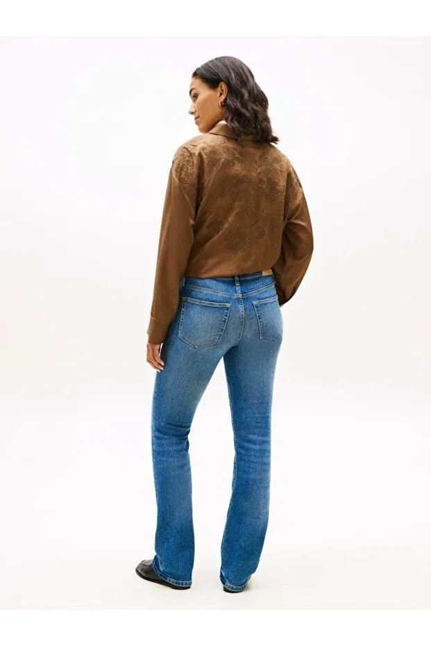 Женские джинсы широкие bootcut Tommy Hilfiger, Denim — фото 3