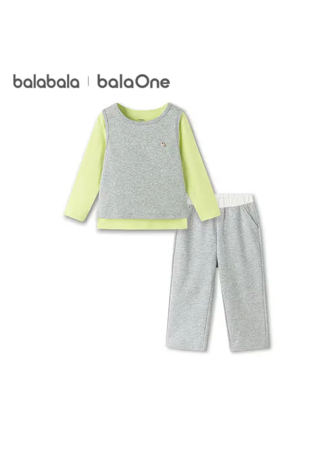 Комплект домашней одежды детский весенний из 3 предметов Balaone Balabala