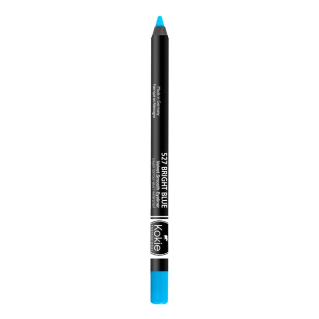 

Водостойкий карандаш для глаз Velvet Smooth Kokie, цвет bright blue, 1,2 гр
