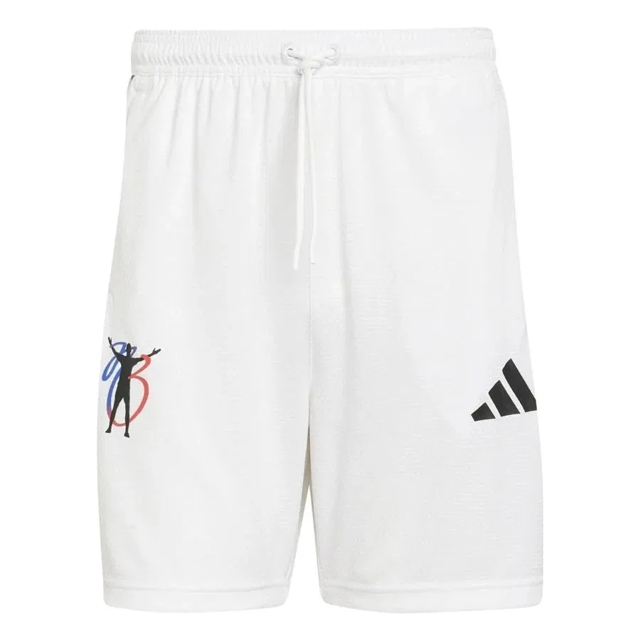 Спортивные шорты с принтом Jb Hot Sho adidas, Белый