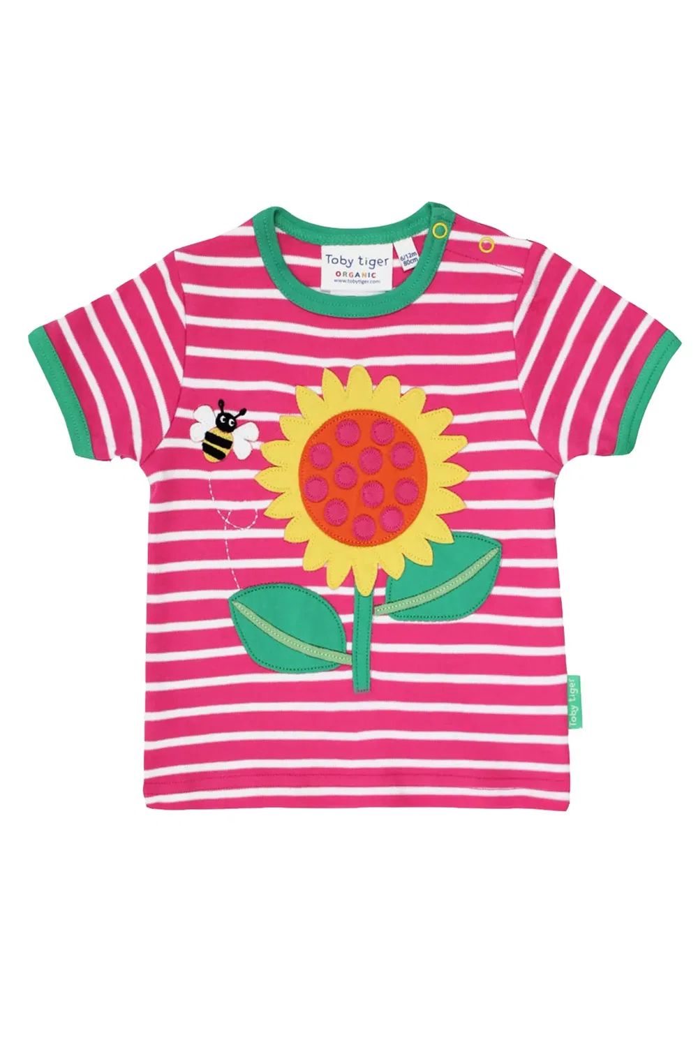 Футболка с аппликацией без рукавов Sunflower Toby Tiger, Multi