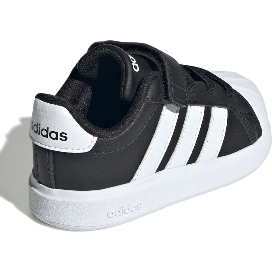 Детские кроссовки с липучками STREETTALK EL I adidas, Черный — фото 4