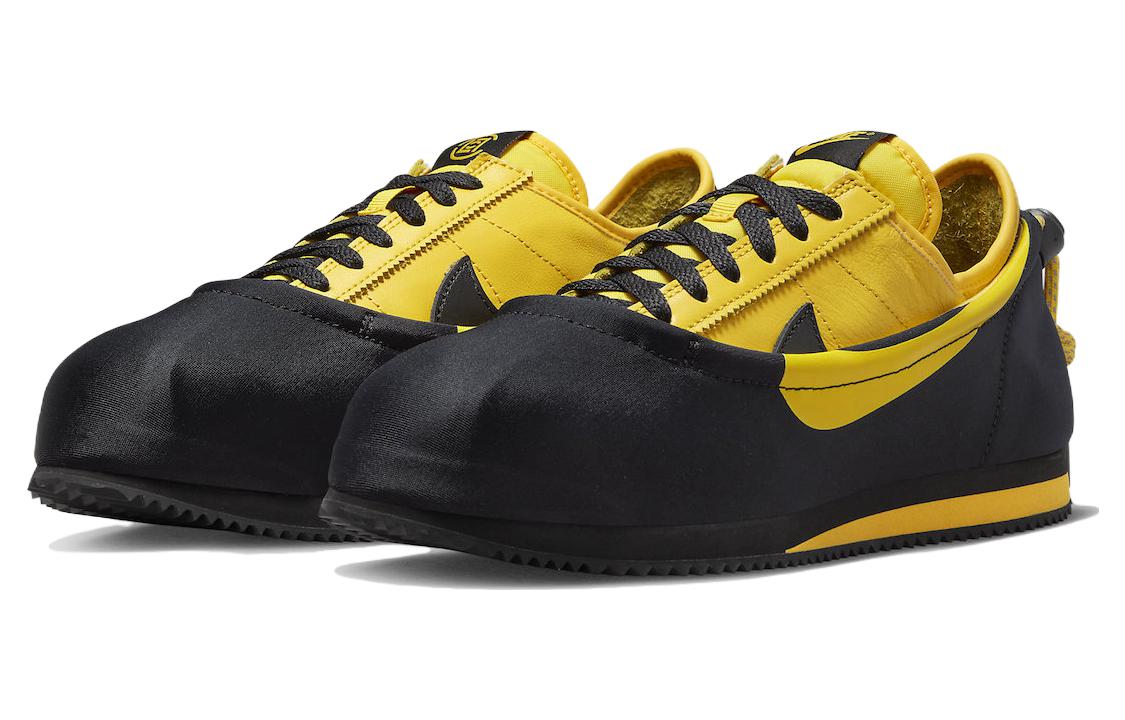 Кроссовки Nike Cortez Sp Clot Clotez Bruce Lee, желтый/черный — фото 3