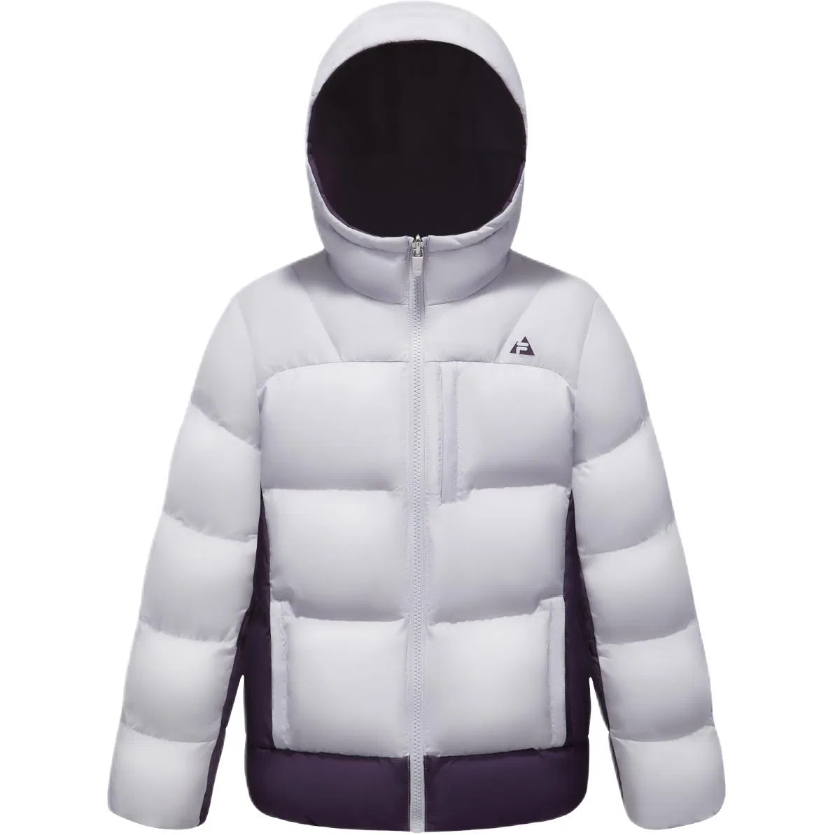 Детский пуховик с капюшоном утепленный Purple Mulberry FILA KIDS