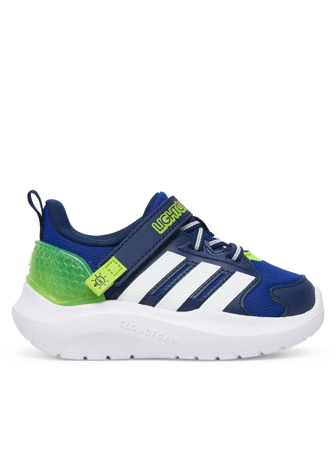 Кроссовки для мальчика Lightorama Adidas, темно-синий