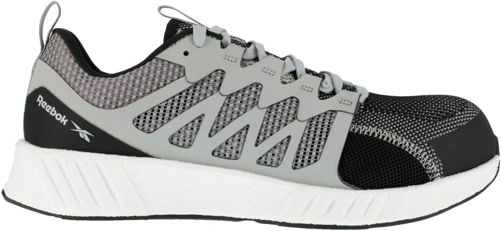Мужские оксфорды Reebok Work Fusion Flexweave с композитным носком, серый — фото 2