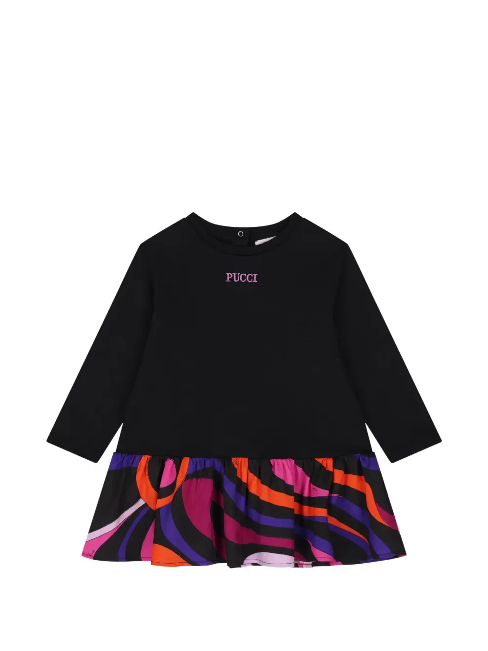Платье повседневное Iride Pucci Junior, черный