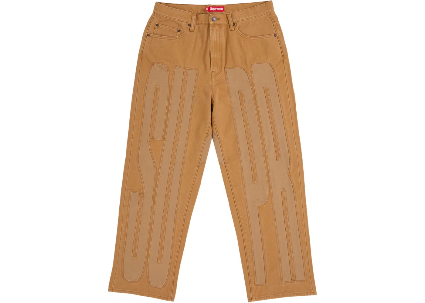 Мужские джинсы свободного кроя Supreme, Brown