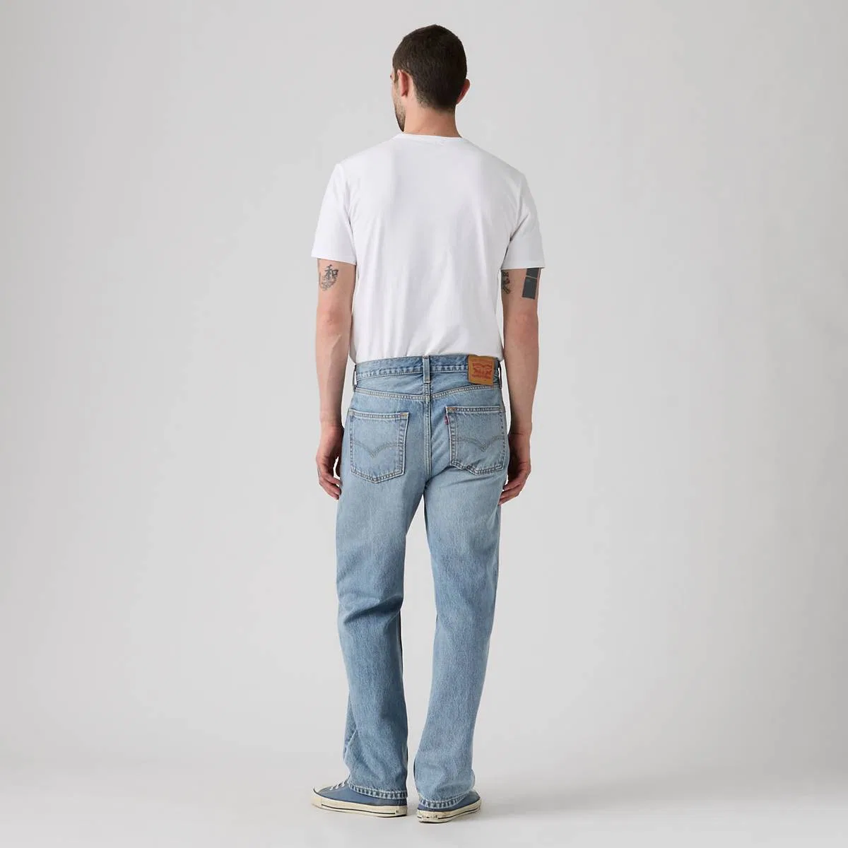 Мужские джинсы 565 Loose Straight Levi's, Back Again - Medium Wash — фото 3