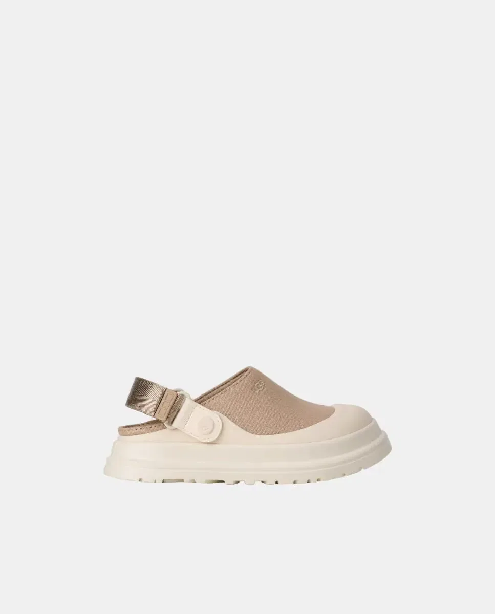 Детские сабо для девочек с закрытым мыском GoldenGlow UGG, Blanco