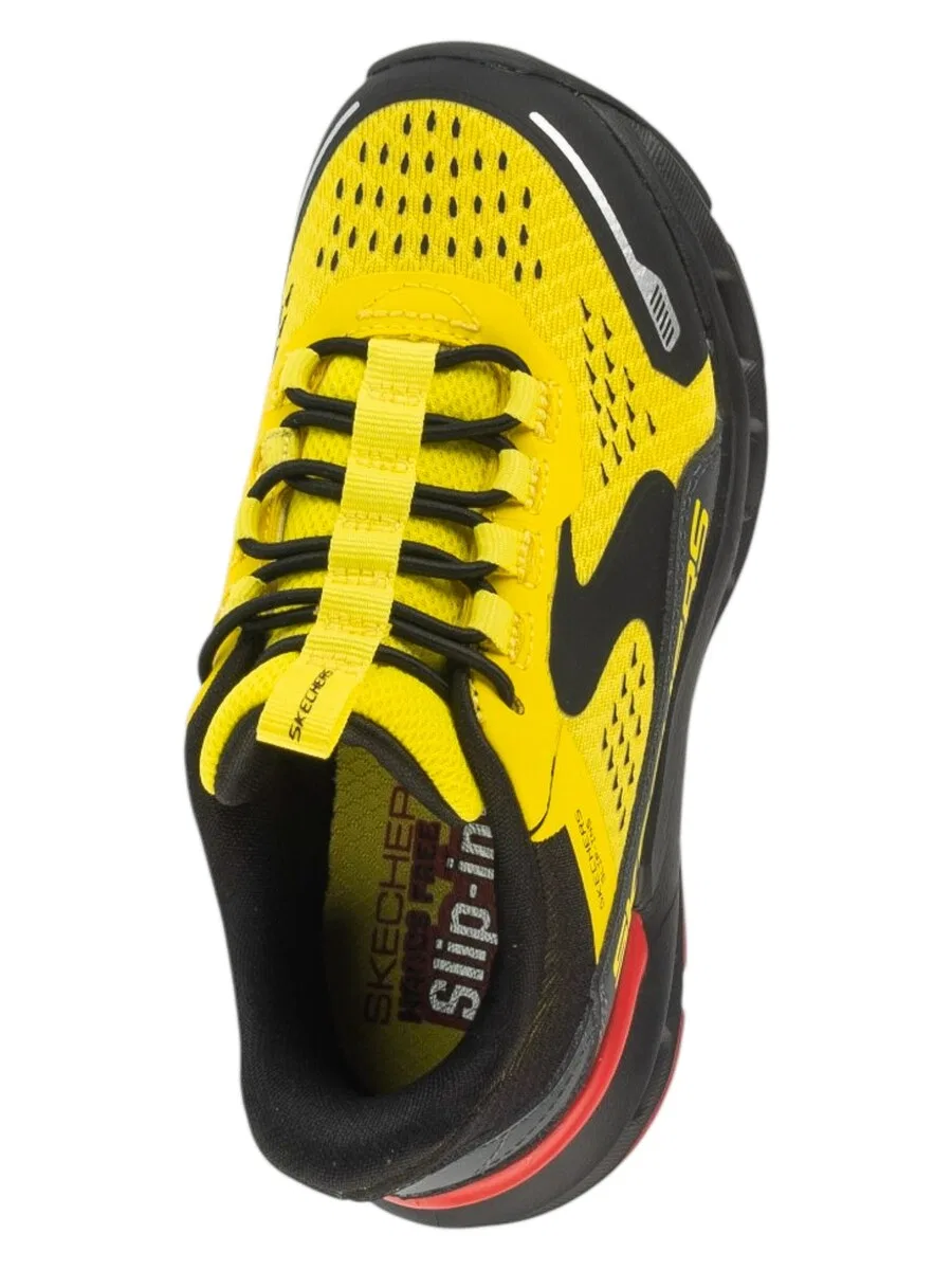 Кроссовки SKECHERS 'Skechers Slip-ins Glide-Step Plus-Vista-Lane' желтого цвета — фото 4
