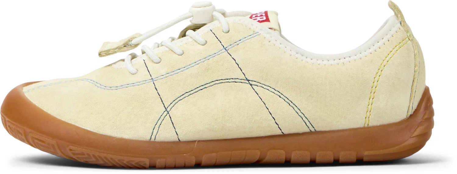 Кроссовки Camper Peu Path пастельно-желтого цвета