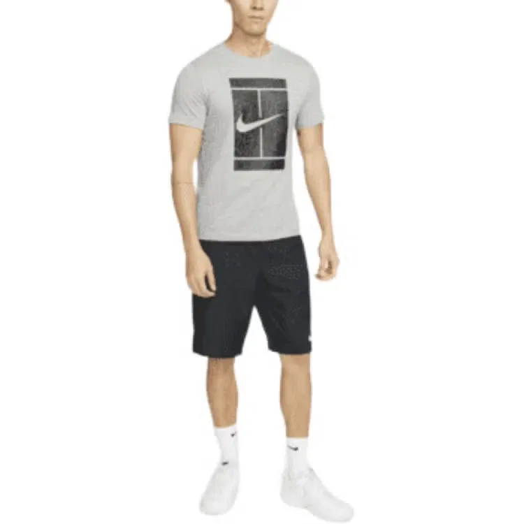 Футболка с принтом большим логотипом Nike, разноцветная
