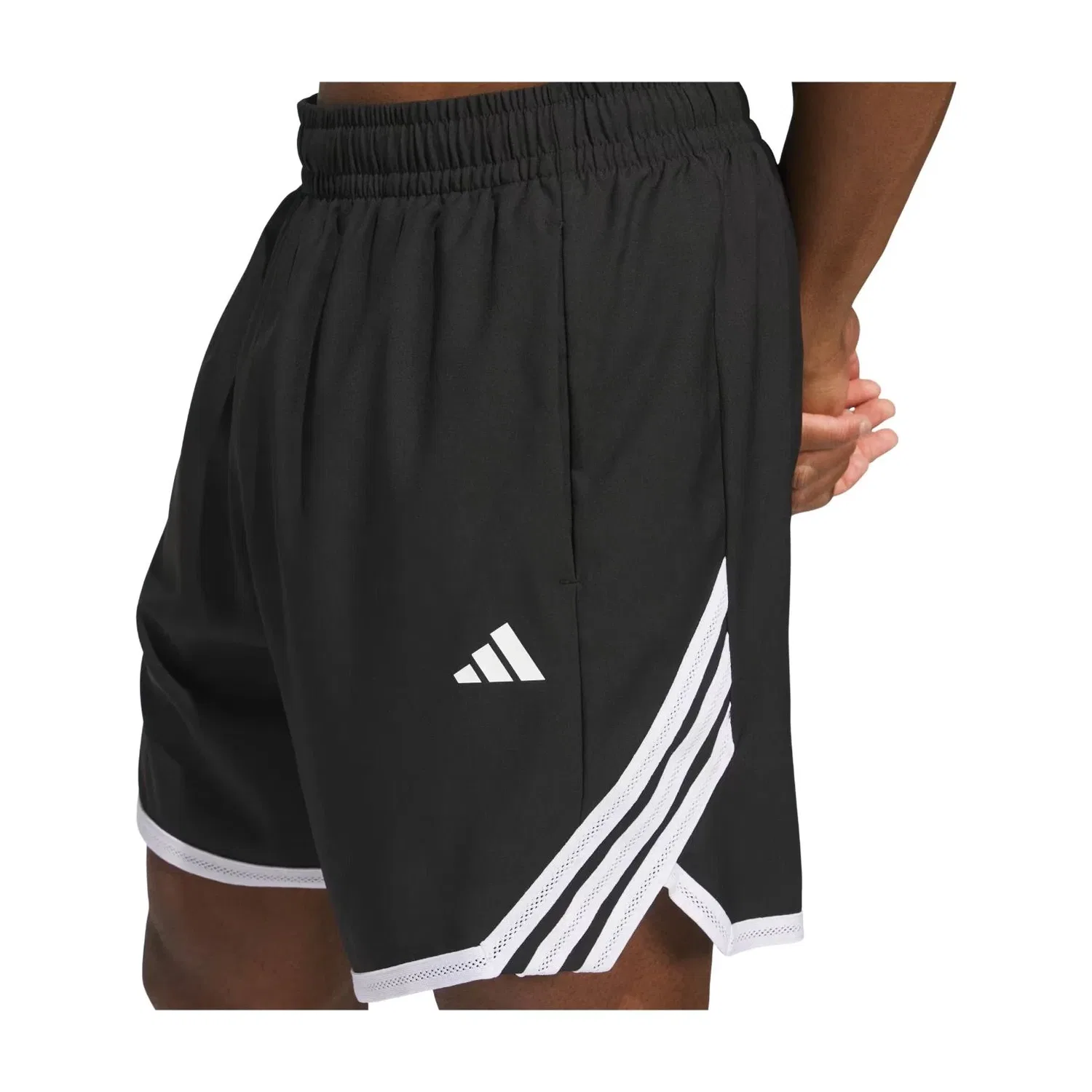 Мужские шорты с принтом Adidas Crazy Lite Shorts, черный — фото 2