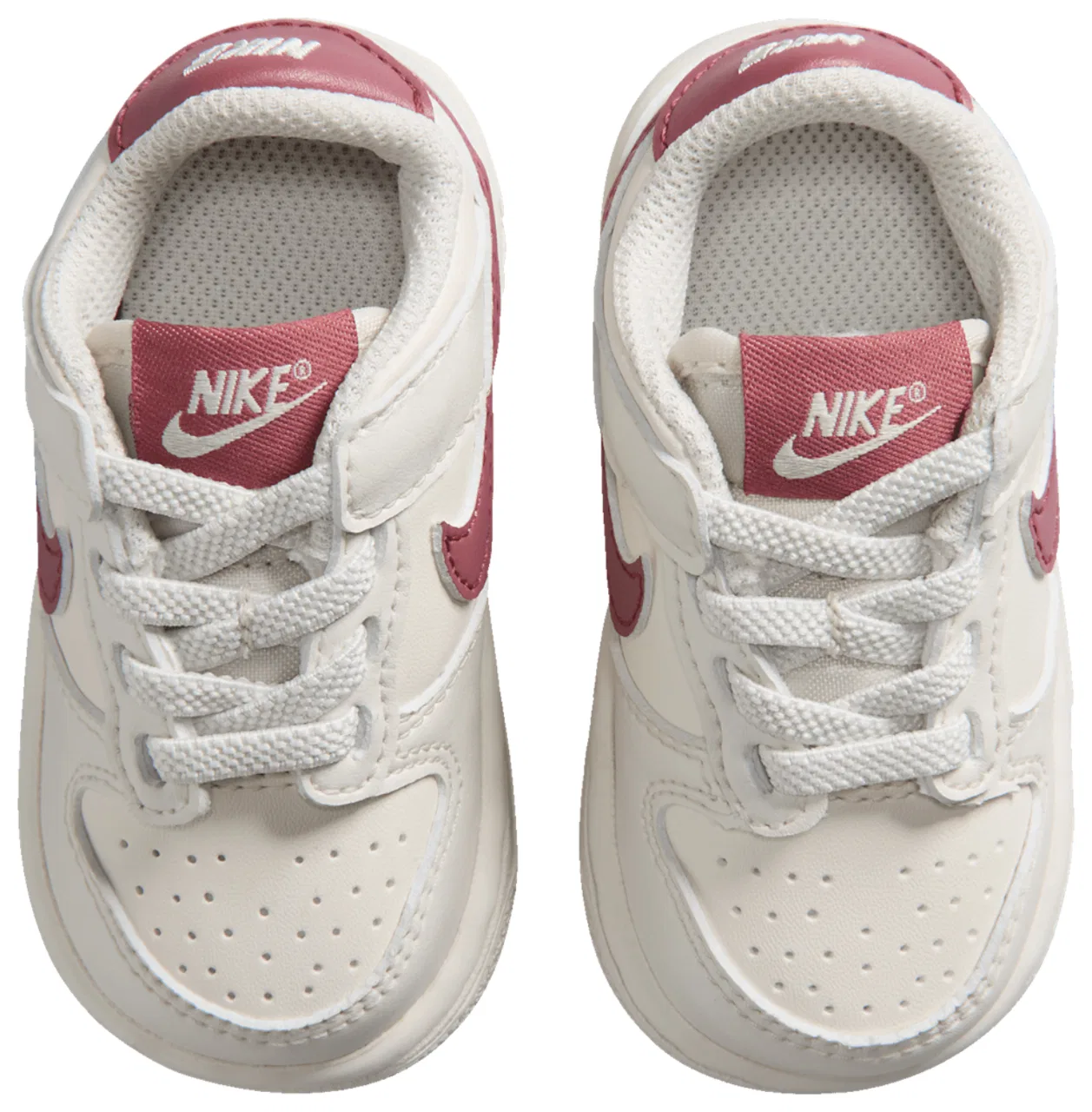 Детские кроссовки для мальчиков с классическим дизайном Nike Dunk Low N BTE Nike, Soft Pearl Pink Smoke — фото 4
