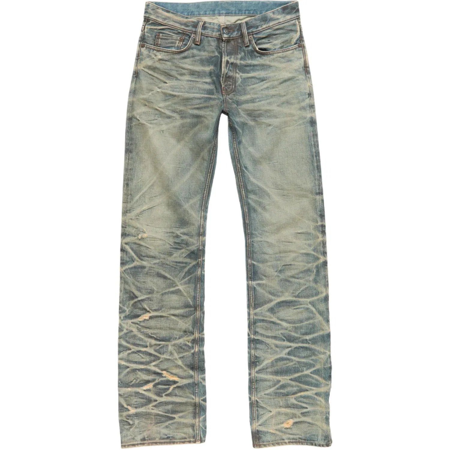 Мужские джинсы прямого кроя Acne Studios, Medium Blue