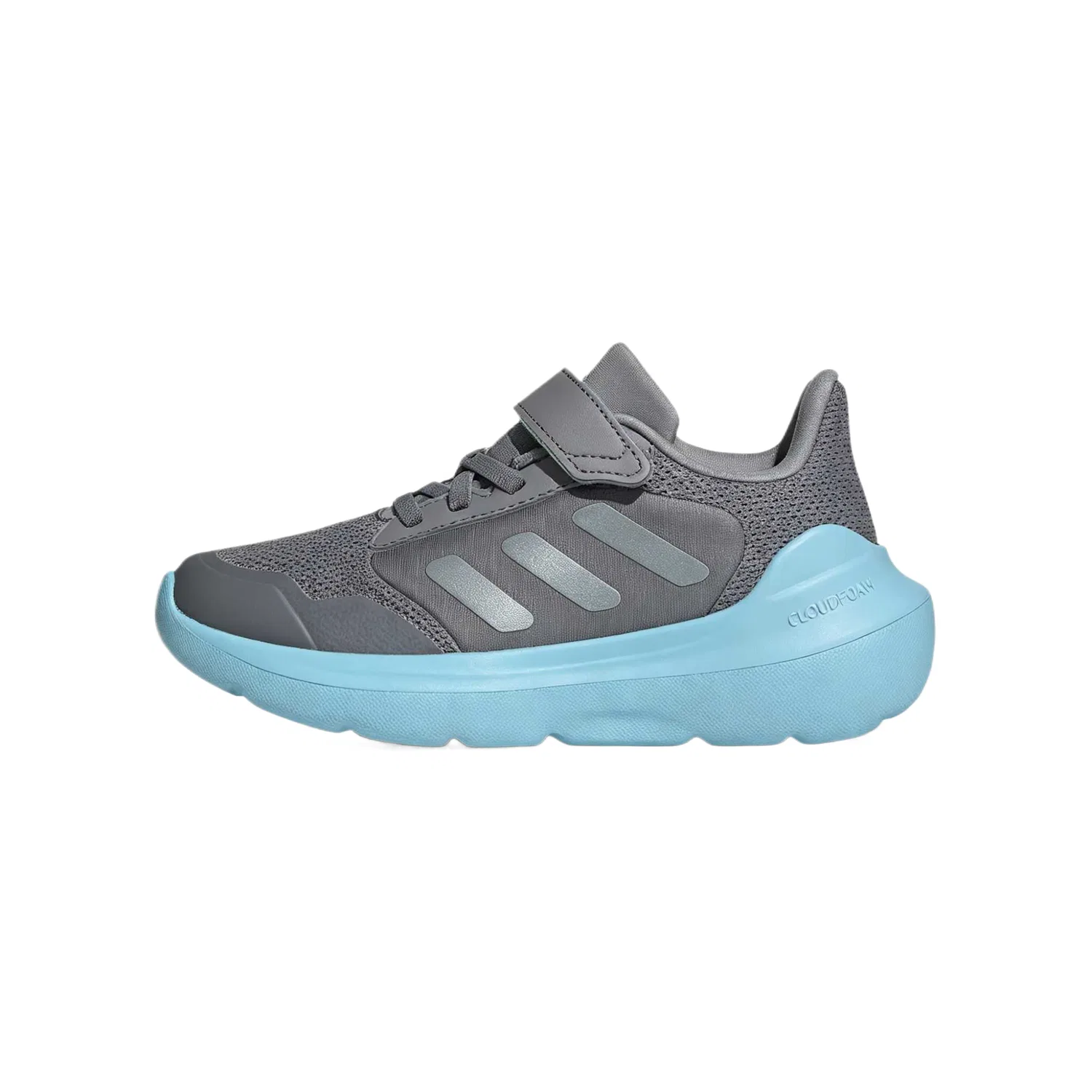 Детские беговые кроссовки с сетчатым верхом TENSAUR RUN 2.0 Adidas, Grey Three/Iron Metallic/Ice Blue