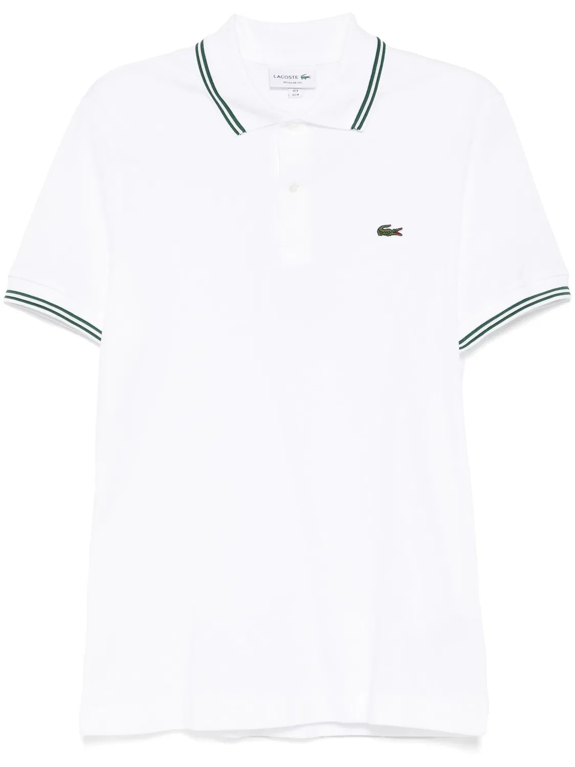 Поло Trim Accent L.12.12 Lacoste, белый
