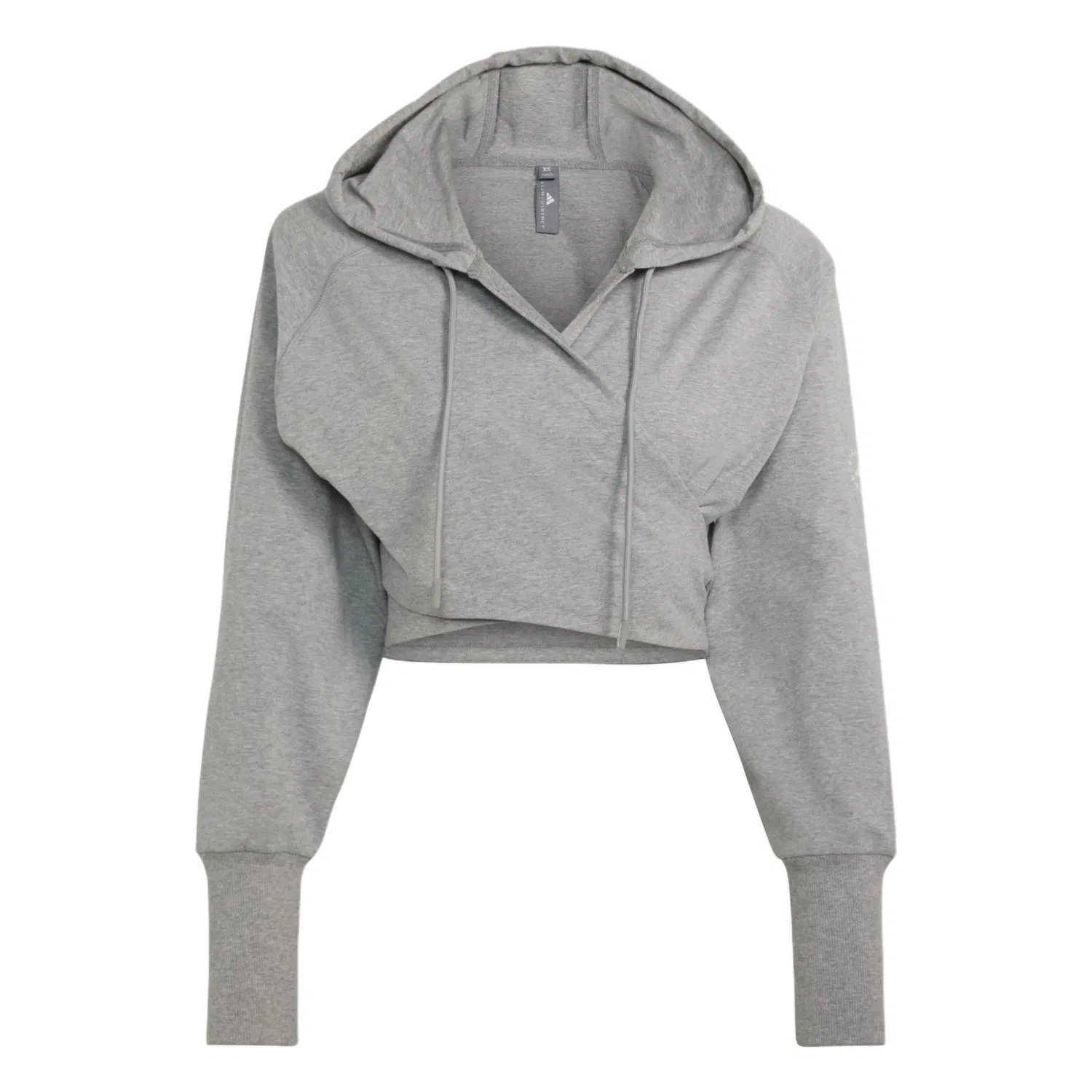 Женская куртка с капюшоном Adidas, Basic Heather Gray