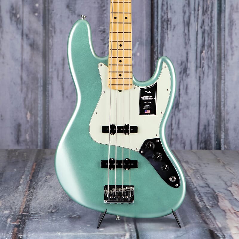 

Басс гитара Fender American Professional II Jazz Bass, Mystic Surf Green