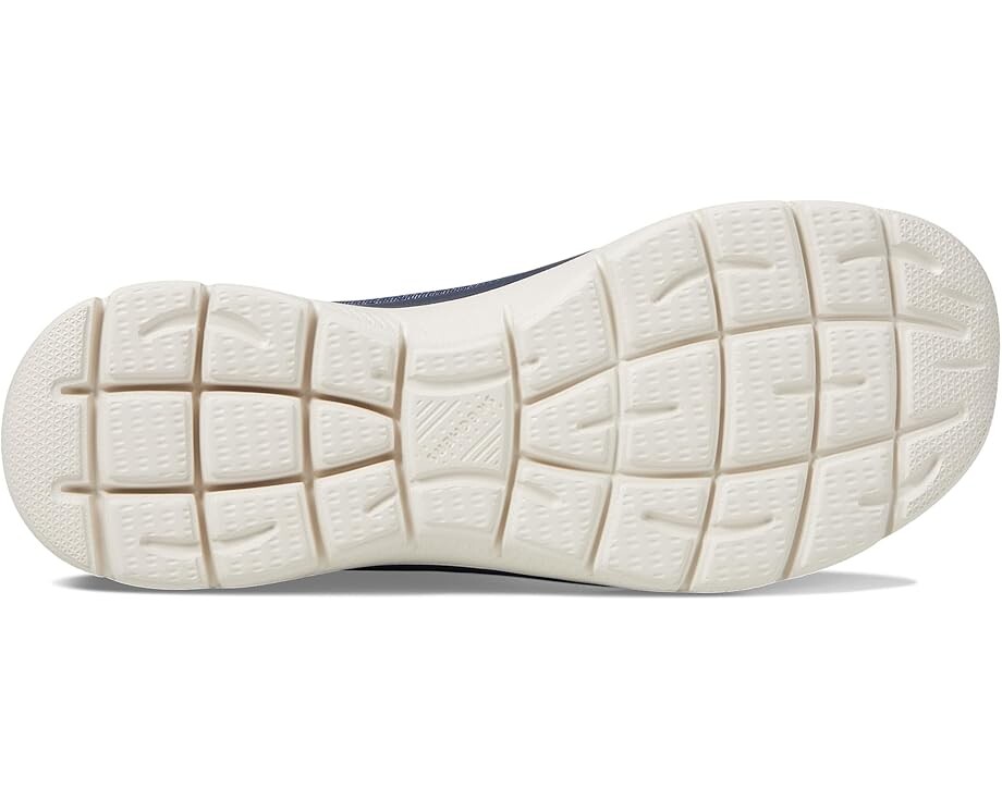 Кроссовки SKECHERS Summits-Classy Night Hands Free Slip-Ins, цвет Navy/Silver — фото 3