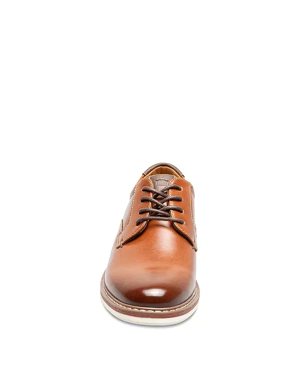 Детские классические туфли для мальчиков Norwalk Plain Toe Ox Shoes Florsheim Kids, Cognac Multi — фото 3