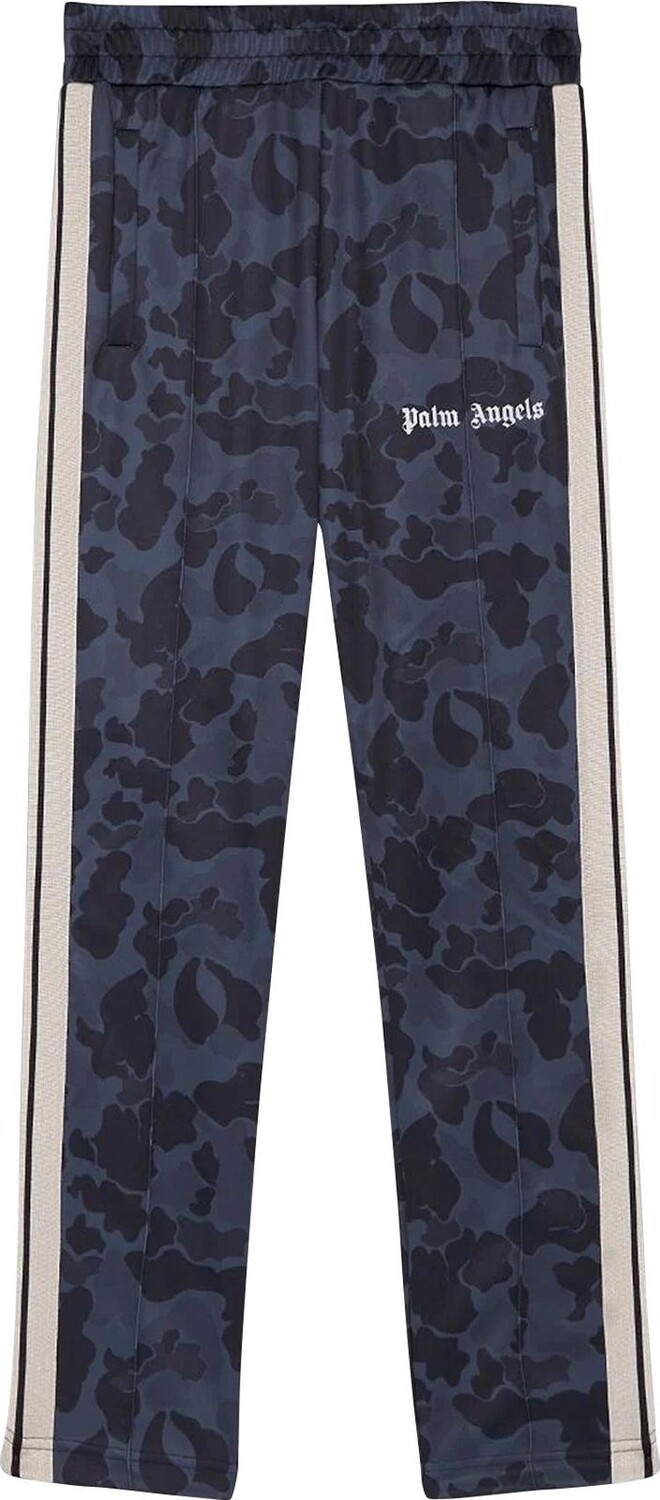 

Брюки Palm Angels Night Camo Track Pant 'Black/White', черный