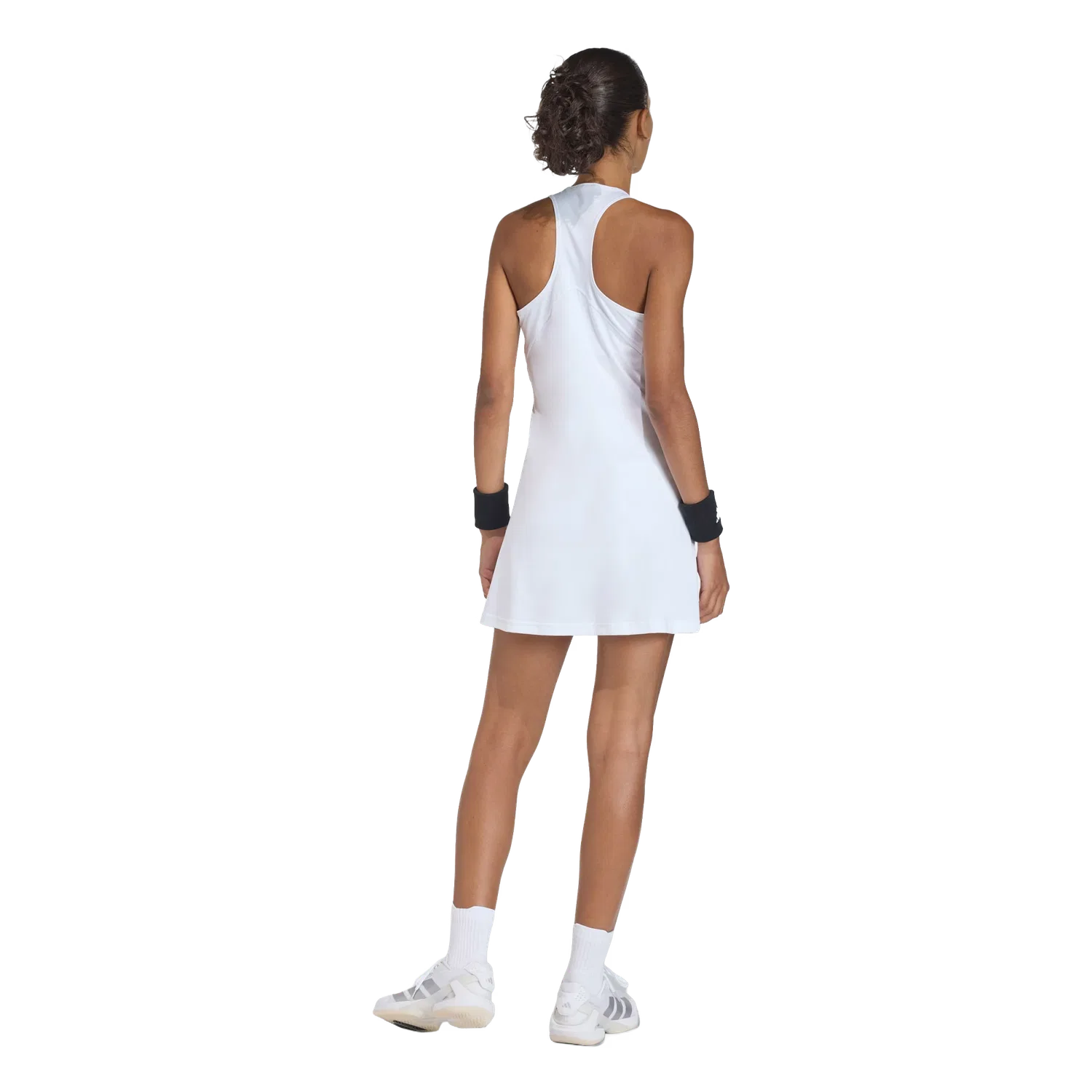 Женское теннисное платье Club Tennis Climacool Adidas, белый — фото 3